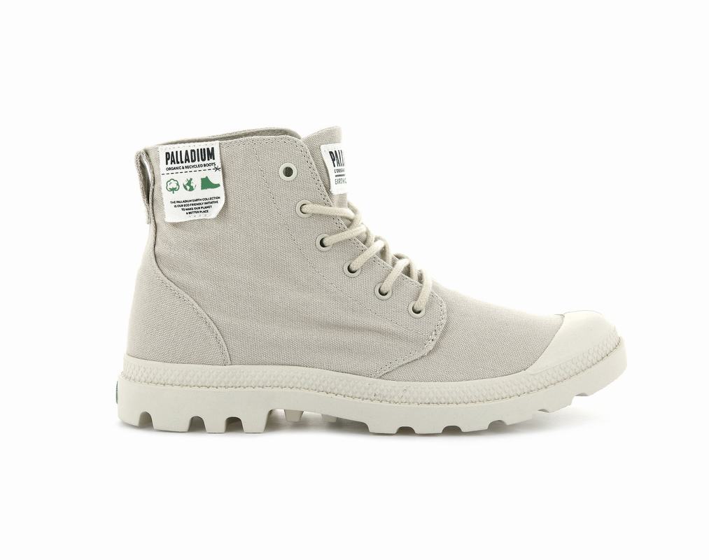 Palladium Pampa Hi Organic Muške Čizme Kaki Boja ||ZV2456190||